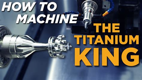 cnc machining a titanium dive|titans of cnc online course.